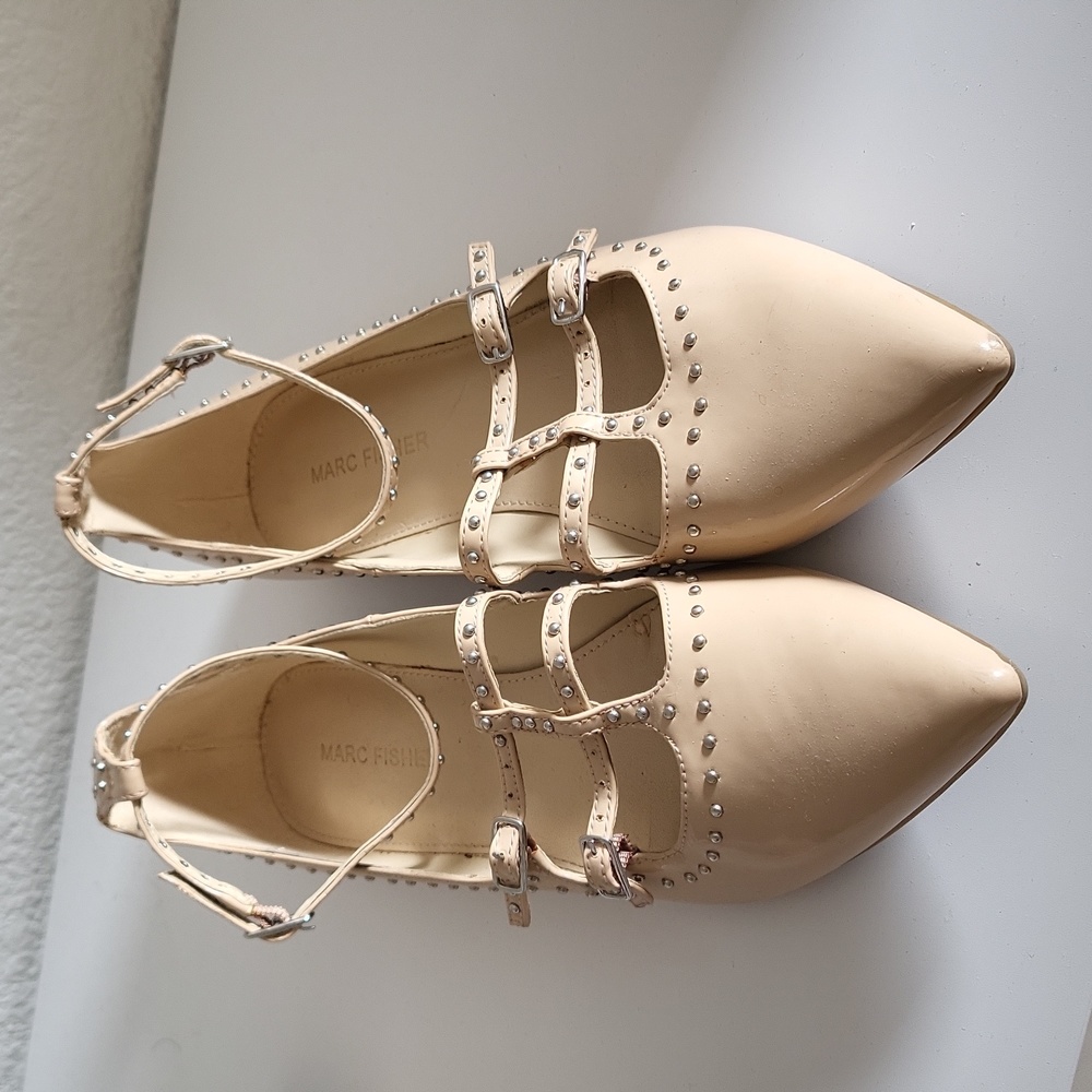 Marc Fisher studded flats 8